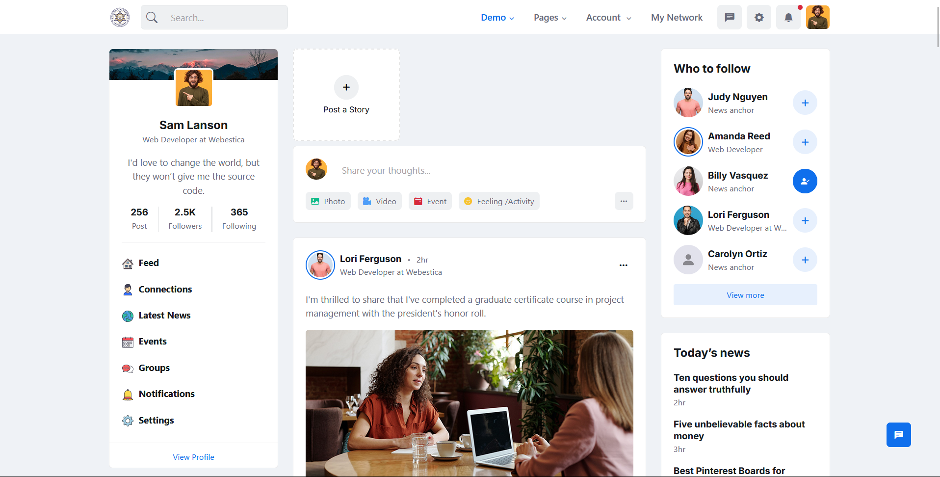 AU Social App - University Social Media Platform